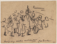 B 3340
<br/>
Hartjesdag, overdag voor de kinderen
<br/>
<em>Breitner, George Hendrik (1857-1923)</em>